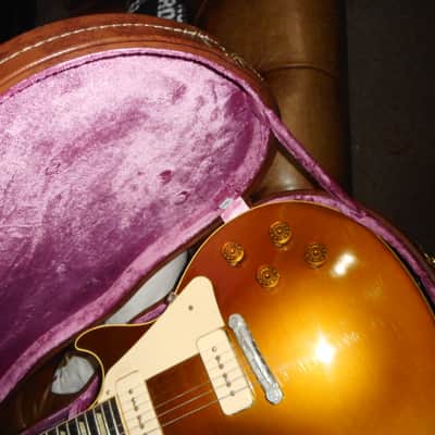 Gibson Custom Shop Historic Select 1954 Les Paul Reissue ( Aged Goldtop and Dark Back by Protocasters Josh Grove) image 3