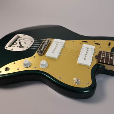Brown Bear Guitars Jazzmaster British Racing green with Descendant bridge/vibrato image 8