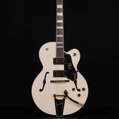 Gretsch G2420TG Streamliner Hollow Body with Bigsby LTD, Laurel FB, Vintage White image 5