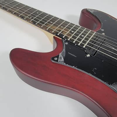 Framus D-Series Diablo Pro HSH 6-String Burgundy Red Transparent Satin w/ Bag 8.02 Pounds 1624-20 image 7