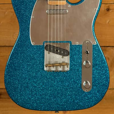 Fender J Mascis Signature Telecaster - Maple - Bottle Rocket Blue Flake image 1