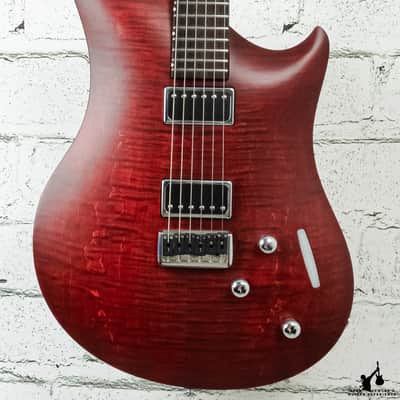 Relish Jane Hollowbody Electric Guitar - Bordeaux Flamed Maple image 1