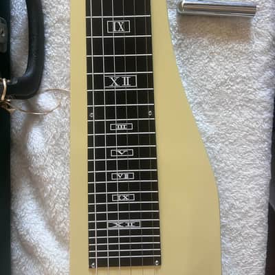 Vintage Unbranded (Likely Guyatone) Lap Steel Guitar MIJ W/Case, pics, Tone bar image 5