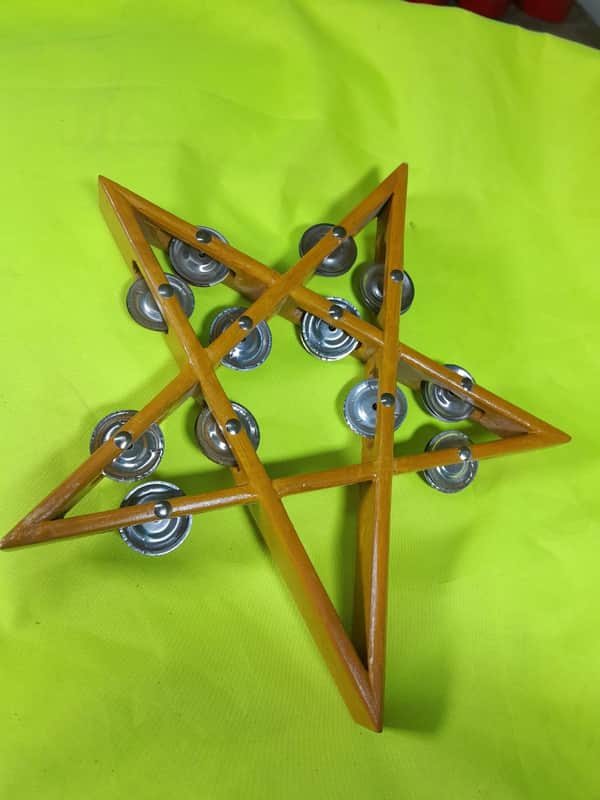 Handmade NS-STAR-TAMB-01 2025 - Natural Wood Finish image 1