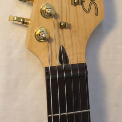 Squier Stratocaster Pro Tone series 1996 in Hard case - transparent red image 7