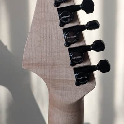 Custom Built Warmoth Jazzmaster 2024 - Gloss Black image 5