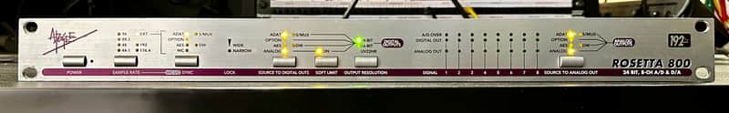 Apogee Rosetta 800 192kHz 8-Channel AD/DA Converter 2000s - Silver image 1