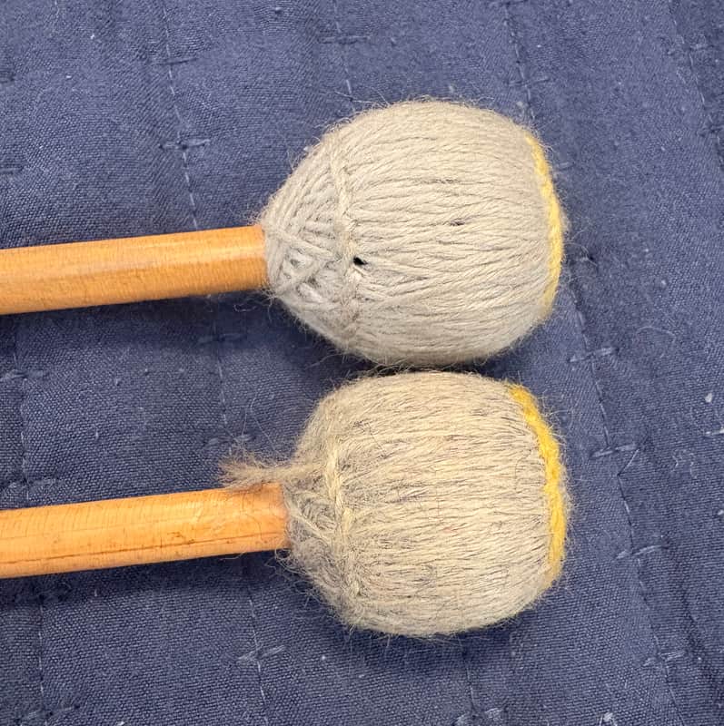 Bruno (CB Percussion) Vintage Marimba mallets 1980s? - Rattan image 1