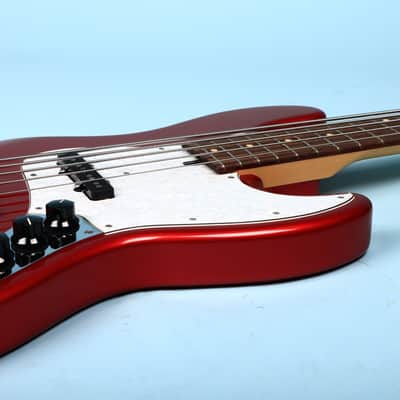 Mike Lull USA V5 5 String Bass Guitar Red 8lbs 13oz image 9