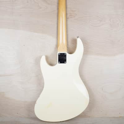 Fender JP-90 1990 Arctic White USA Jazz Bass w/ OHSC image 4