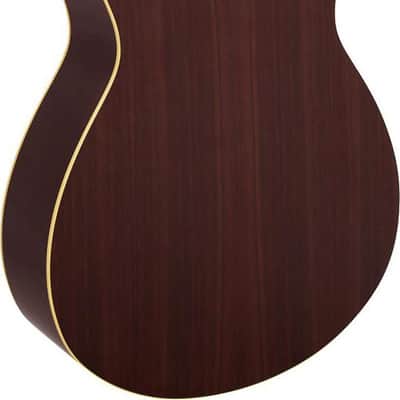 Yamaha FSX830C Grand Concert Acoustic-Electric Guitar, Solid Spruce Top image 3