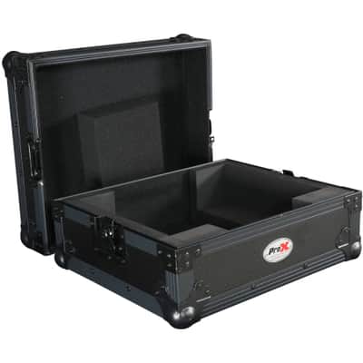 ProX XS-RP7BL | Case for Reloop RP-7 | All Black with Custom Foam image 4