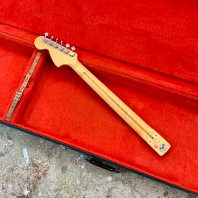 Fender Stratocaster guitar neck 1973 - Maple original vintage USA image 4