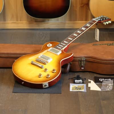 2008 Gibson Custom Shop Les Paul R8 1958 Historic Reissue Electric Guitar Iced Tea Burst + HSC COA image 1