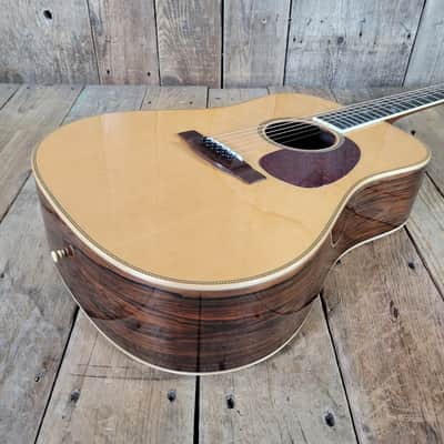 Roy Noble HD-100 Dreadnought Brazillian w/Case 1996 - Natural image 8