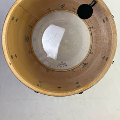 Ludwig 16x16"WMP Floor Tom Drum Vintage70s Blue/Olive 3Ply White Marine Pearl'79 image 11