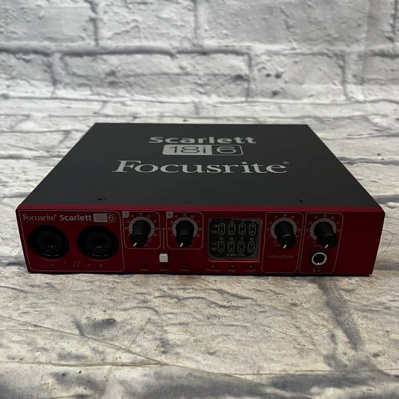 Focusrite Scarlett 18i6 USB 2.0 Audio Interface | Reverb