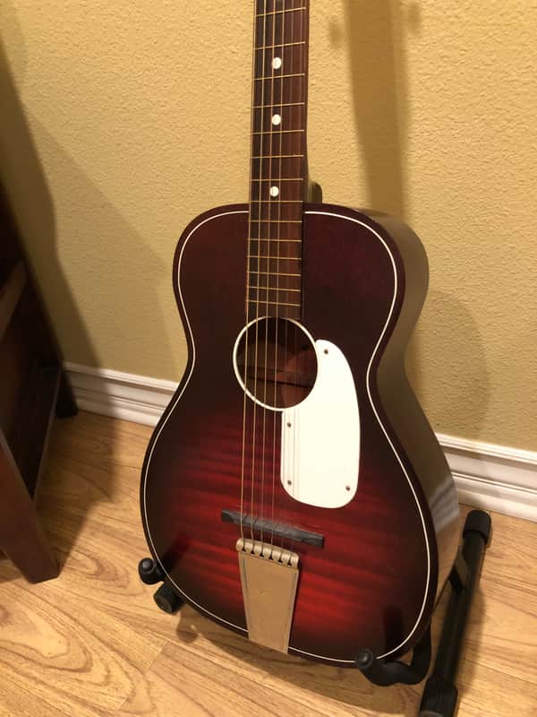 1960s Barclay Parlor Acoustic Guitar (Made in USA) | Reverb