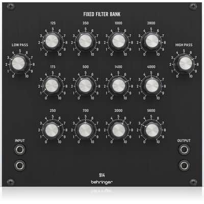 Behringer 914 Legendary Analog Fixed Filter Bank Module for Eurorack image 1