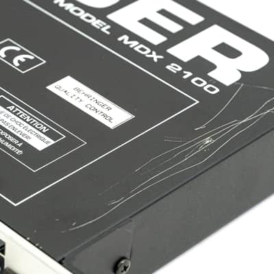 Behringer Composer MDX2100 Dual Channel Compressor Limiter Gate Rack Processor image 4