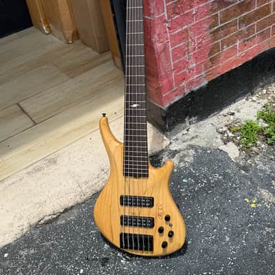 Roscoe Custom Century 6-String Bass 2006 - owned & enjoyed by Florida Legend Jeff Carswell ! image 2