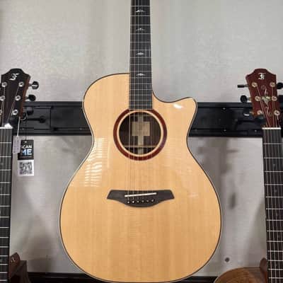 Furch Master's Choice Orange OMc-SR SPA Sikta Spruce over Indian Rosewood LR Baggs Stage Pro Anthem Hardshell Case image 4