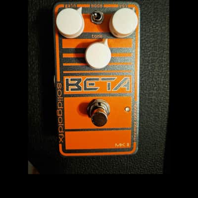 SolidGoldFX : Beta MKII Bass Overdrive / Preamp effect pedal, 2010s image 1