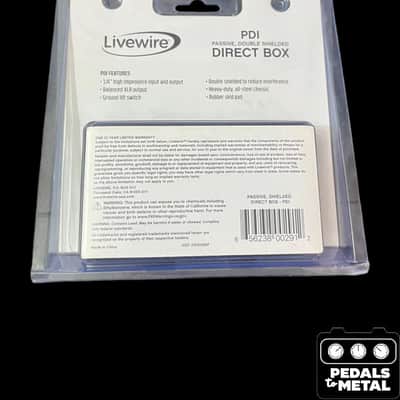 Livewire PDI Direct Box - Black - X18731 image 5