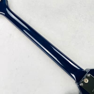 Teisco MQ-56 May Queen Reissue 1999 - Navy Blue image 15