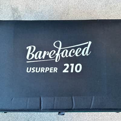 Barefaced Audio Usurper 210H 2022 - Silver Grill, Green Tolex image 7