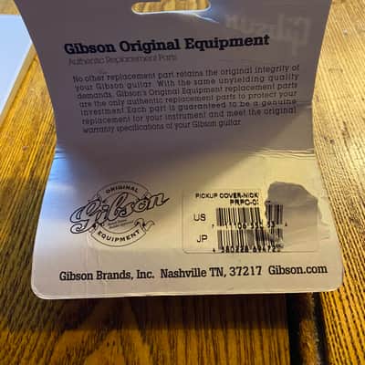 Gibson Humbucker Neck Pickup Cover - Nickel image 2