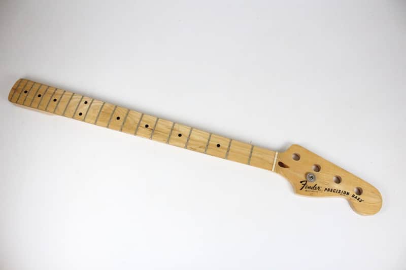 1978 Vintage Fender Precision Bass NECK MINTY Maple Fretboard Super CLEAN 1970's PBass image 1