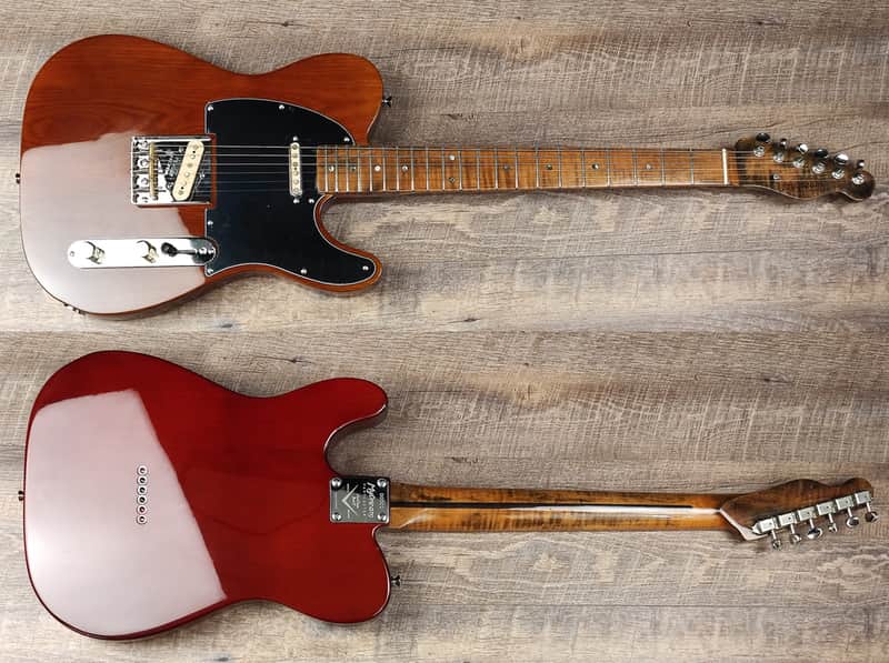 MyDream Partcaster Custom Built - Mocha Ash/Alder Freeway Dreamsongs image 1