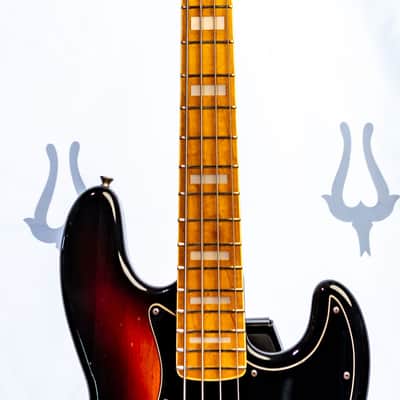 Yamaki Performer Series YJB-500YS Yellow Sunburst Jazz Bass - Late 1970s image 3
