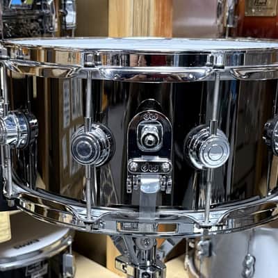 DW Collector's Series Black Nickel Over Brass Snare Drum 14x6.5 image 3