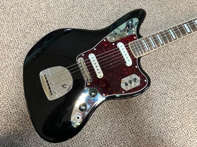 2025 Squier Classic Vibe '70s Jaguar Black image 1
