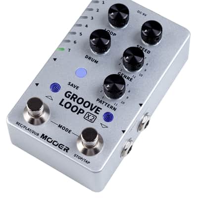 MOOER MLP 2 X2 Groove Loop Drum Machine and Looper Effektpedal image 5