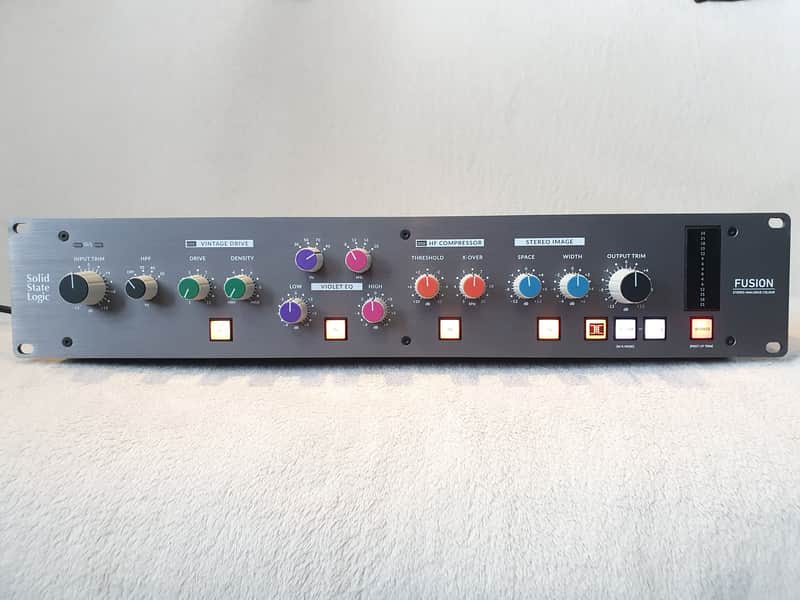 Solid State Logic Fusion Rackmount Audio Processor 2020 - Present - Black image 1