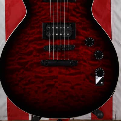 ESP LTD EC-256 QM - See Thru Black Cherry Sunburst image 2
