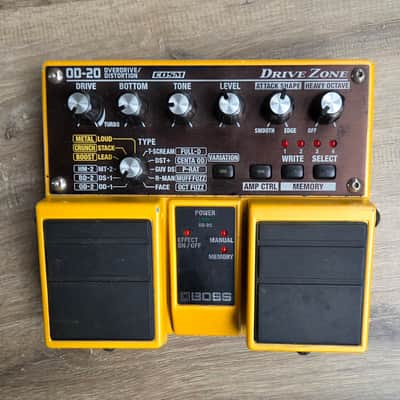 2002 Boss OD-20 Distortion/Overdrive Guitar Effects Pedal image 2