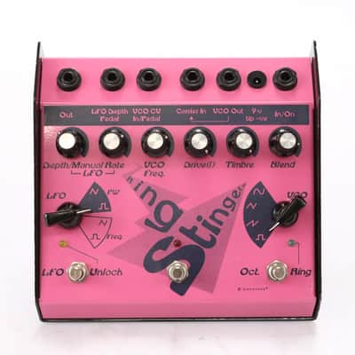 Lovetone Ring Stinger Ring Modulator Octave Fuzz Effects Pedal w/ Box #50288 image 1