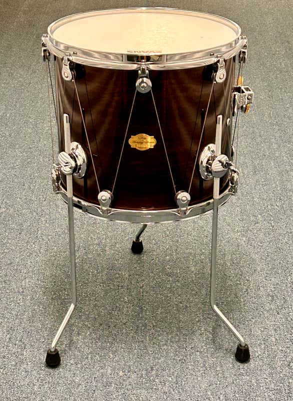 WTS 14"x12" Floor Tom - Gloss Cherry Lacquer image 1