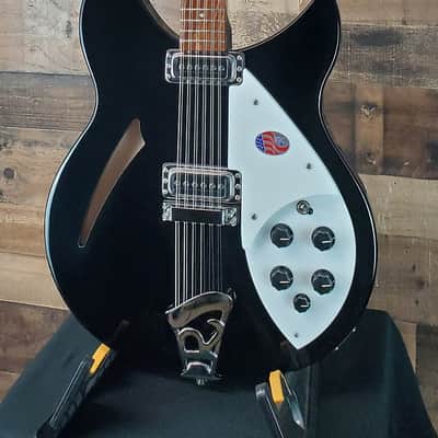 Rickenbacker 330/12 Jetglo Semi-Hollow Electric, OHSC, Free Ship Authorized Dealer 725 image 4