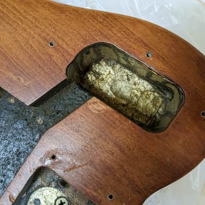 Authentic 1972 Fender Telecaster Custom Body - Exceedingly Rare Mahogany Bigsby! image 3