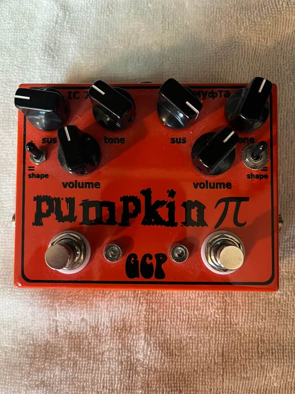 Green Carrot Pedals Pumpkin Pi Dual Muff Fuzz image 1