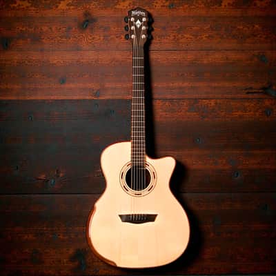 Washburn G25SCE Comfort Deluxe 25 Series Grand Auditorium Cutaway Acoustic Electic Guitar image 2