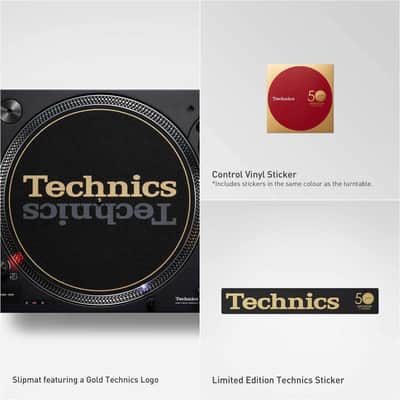 TECHNICS SL-1200M7LPC Limited Edition Beige Direct Drive DJ Turntables Pair w Cases image 2