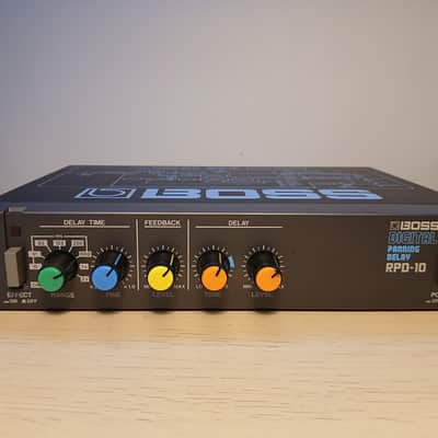 ギター boss RPD-10 digital panning delay Boss Rpd-10 Digital Panning Delay Micro Rack Series U780 191213