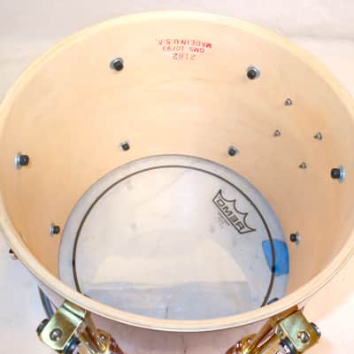 Vintage 1993 GMS Grand Master Series Drumset Cherry Sunburst Lacquer 22",14",12",10" image 16