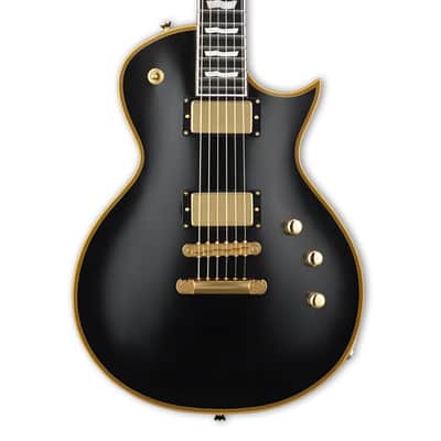 ESP E-II Eclipse DB Electric Guitar - Vintage Black image 1
